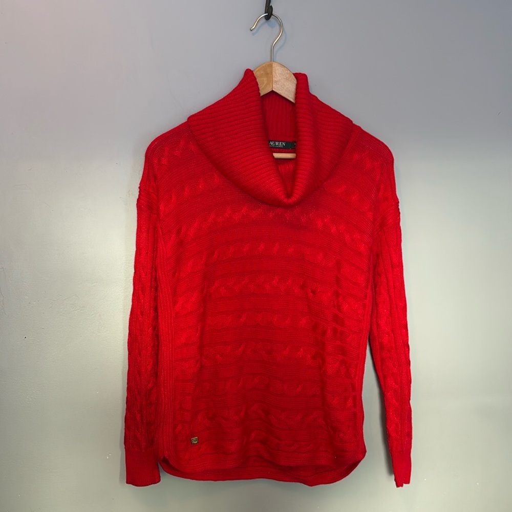 Lauren Ralph Lauren Cowl Neck Sweater
